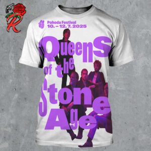 Queens Of The Stone Age Poster For Pohoda Festival In Slovakia On July 10 to 12 2025 All Over Print Shirt