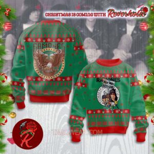 Ramones Hey Ho Let?s Go Funny Holiday Gift For Fans Ugly Christmas Sweater