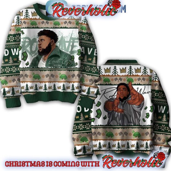 Rod Wave 2024 The Last Lap Christmas Halloween Gifts For Holiday Christmas Ugly Sweater