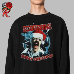 Scorpions Blackout Christmas Merry Christmas Holiday Unisex Sweater