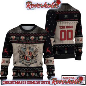 Shinedown Winter Christmas Tree Fan Gifts For Holiday Christmas Ugly Sweater