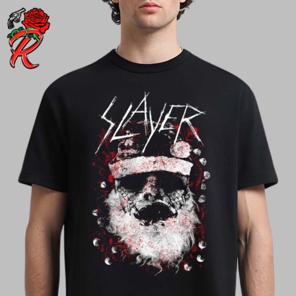 Slayer 2024 Holiday Gift Dead Skin Santa Unisex T-Shirt