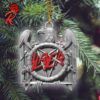 Slayer The World Painted Blood 15th Anniversary No Sanctuary Christmas Tree Decorations Ornament