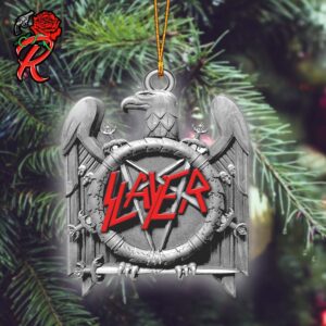 Slayer Silver Eagle Signature 2024 Holiday Christmas Tree Decorations Ornament