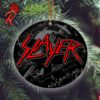 Slayer Silver Eagle Signature 2024 Holiday Christmas Tree Decorations Ornament