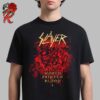 Slayer World Painted Blood Skull Tee 15th Anniversary 2009 2024 Unisex T-Shirt