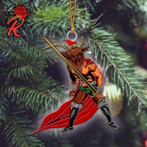 Slayer ﻿Show No Mercy Minotaur 2024 Holiday Christmas Tree Decorations Ornament