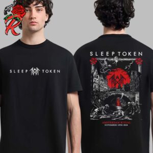 Sleep Token Amsterdam Ritual Exclusive Tee Netherlands On November 18 2024 Pop Up Store Two Sides Unisex T-Shirt