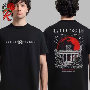 Sleep Token Berlin Ritual Exclusive Tee Germany On November 22 2024 Pop Up Store Two Sides Unisex T-Shirt