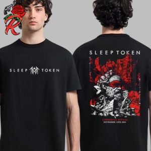 Sleep Token Chemnitz Ritual Exclusive Tee Germany On November 16 2024 Pop Up Store Two Sides Unisex T-Shirt