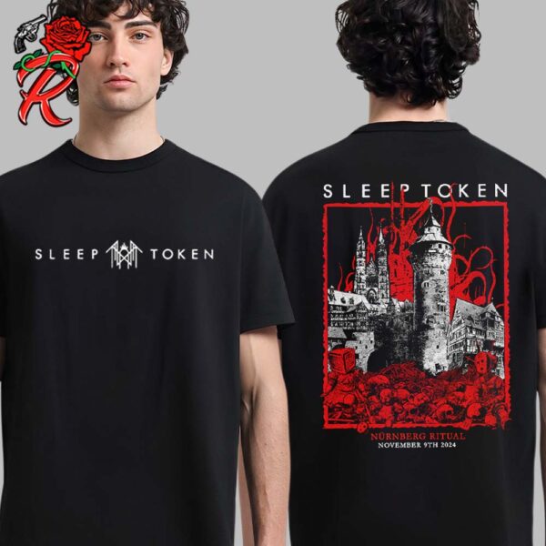 Sleep Token Nurnberg Ritual Exclusive Tee Germany On November 9 2024 Pop Up Store Two Sides Unisex T-Shirt