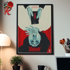 Slipknot Poster For 25th Anniversary Tour At Bogota Colombia At Arena Movistar On November 5 2024 Liberate Song Inspired Artwork Home Decor Poster Canvas