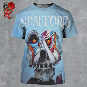 Spafford Poster For Show In Los Angeles California At Lodge Room On November 1 2024 All Over Print Shirt