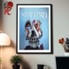 Pigeons Playing Ping Pong Poster For Halloween Shows 2024 Home Decor Poster Canvas