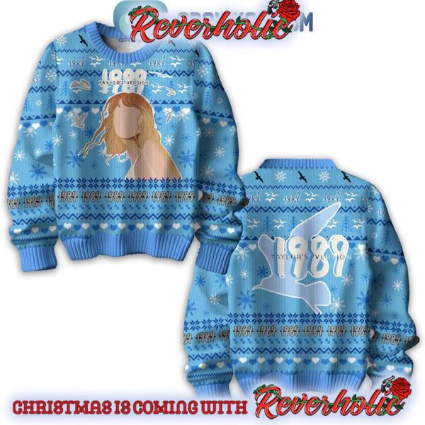 Taylor Swift 1989 Taylors Version Christmas Gifts For Holiday Christmas Ugly Sweater