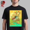 Pearl Jam Event Tee For Show In Auckland New Zealand At Go Media Stadium Mt Smart On November 8 2024 The Infinity Dragon Art Two Sides Unisex T-Shirt