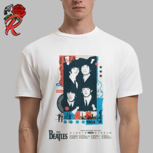 The Beatles 60th Anniversary Limited Edition Poster The Beatles North American Tour 1964 Classic T-Shirt