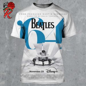 The Beatles Beatles 64 Original Documentary Disney Plus Poster All Over Print Shirt