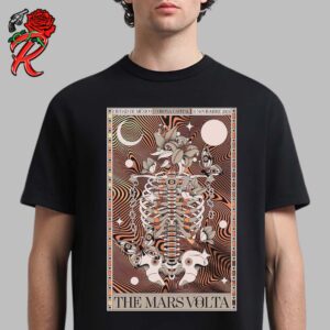 The Mars Volta Poster For Show In Ciudad De Mexico At Corona Capital On November 15 2024 Unisex T-Shirt