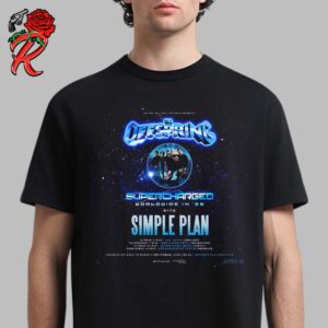 The Offspring Supercharged Worldwide In 25 With Simple Plan Australia Tour Dates List Classic T-Shirt