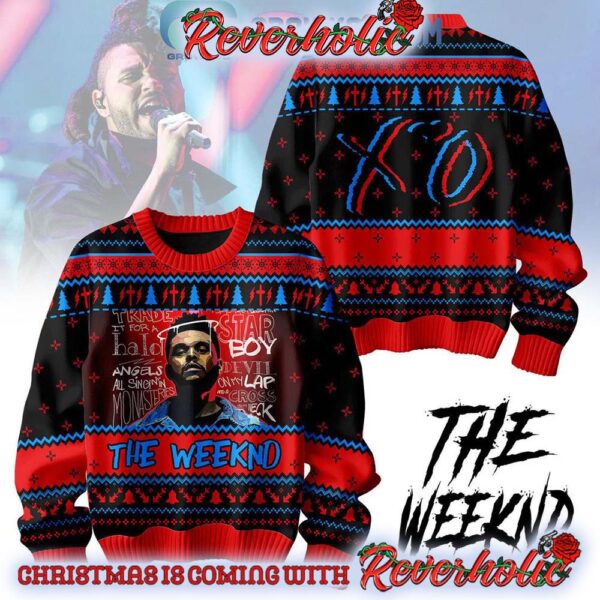 The Weeknd XO Album 2024 Angels All Singin In Monasteries Christmas Gifts For Holiday Christmas Ugly Sweater