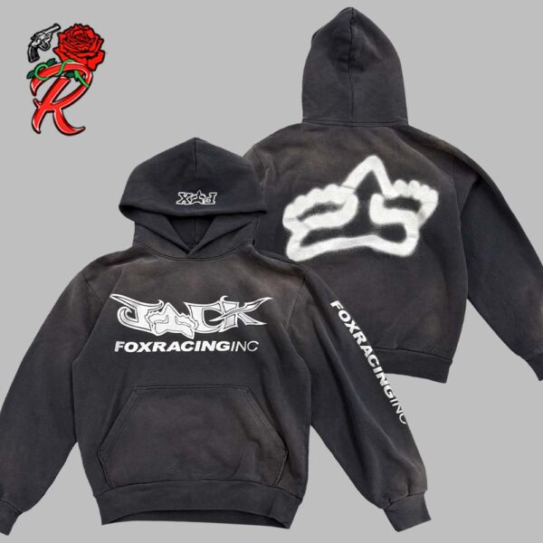 Travis Scott CJ X Fox Racing Hoodie Version I