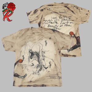 Travis Scott CJ X Ralph Steadman Fear Unisex T-Shirt