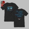 Weezer Blue Holiday Lights 2024 Blue Holiday Merch Collection Unisex T-Shirt