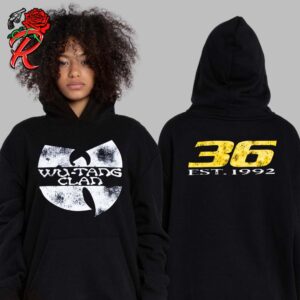 Wu Tang Clan Wu Faded 36 Est 1992 Logo Two Sides Unisex Hoodie T-Shirt