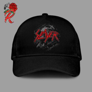 Slayer The World Painted Blood 15th Anniversary No Sanctuary Classic Cap Hat Snapback