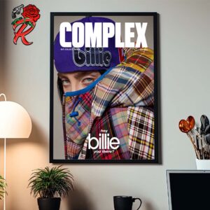 Billie Eilish Complex Cover Hey Billie You There Home Decor Poster Canvas