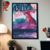 Billy Strings Memphis Tennessee Dual Night Poster At Fedexforum On December 6 And 7 2024 Dragon Versus Witch Artwork Home Decor Poster Canvas