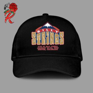 Billy Strings Merch Tee For Show Live At Ball Arena In Denver Colorado On January 24 26 2025 Denver Nuggets Logo Style Classic Cap Hat Snapback