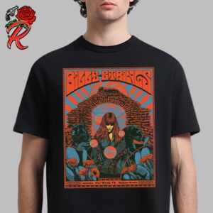 Billy Strings Poster For Show In Fort Worth Texas At Dickies Arena On December 12 2024 Unisex T-Shirt