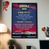 Acid Washed Event Degemer Mat En Diskotek Poster For Bistrot De La Poste In Saint Brieuc On 20 Decembre 2024 Home Decor Poster Canvas