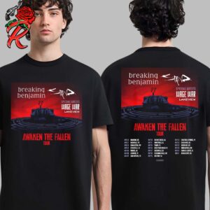 Breaking Benjamin Awaken The Fallen Tour 2025 Schedule Tour Date List Two Sides Unisex T-Shirt