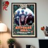 Slipknot Australia And New Zealand 2025 Tour Schedule Date List Home Decor Poster Canvas