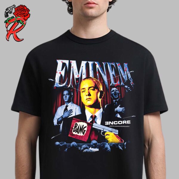 Eminem Encore 20th Bang Flag Unisex T-Shirt