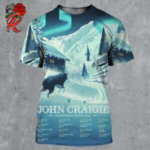 John Craigie European Tour 2025 Schedule Tour Date List All Over Print Shirt