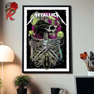 Metallica All Within My Hands 2024 Giving Tuesday Home Decor Poster Canvas