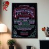 Avril Lavigne Greatest Hits Tour 2025 North America Tour Schedule Date List Home Decor Poster Canvas