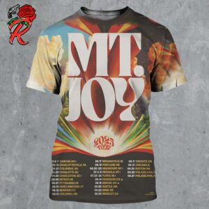 Mt Joy 2025 Tour Schedule Date List All Over Print Shirt