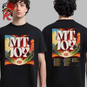 Mt Joy 2025 Tour Schedule Date List Two Sides Unisex T-Shirt