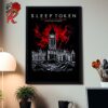 Sleep Token 2024 United Kingdom Tour Poster For Leeds At First Direct Arena On 2 December 2024 Home Decor Poster Canvas