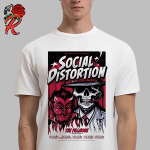 Social Distortion Poster For Series Shows On December 2024 Unisex T-Shirt