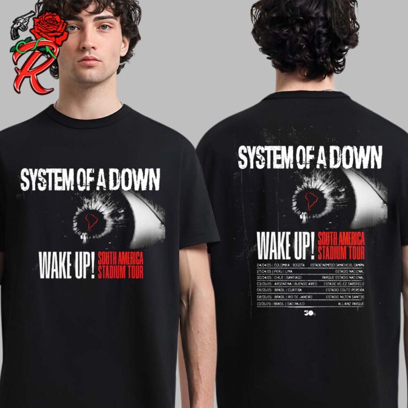 System Of A Down Wake Up South America Stadium Tour 2025 Tour Dates