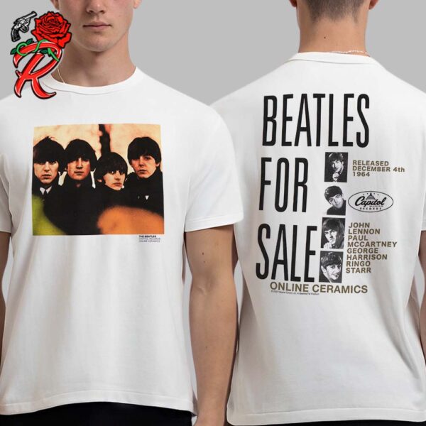 The Beatles x Online Ceramics Beatles For Sale Two Sides Unisex T-Shirt