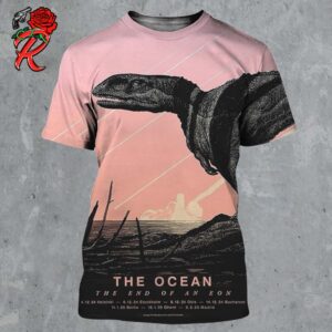 The Ocean The End Of An Eon Final Tour 2024 2025 Poster The Dinosaur Artwork All Over Print Shirt