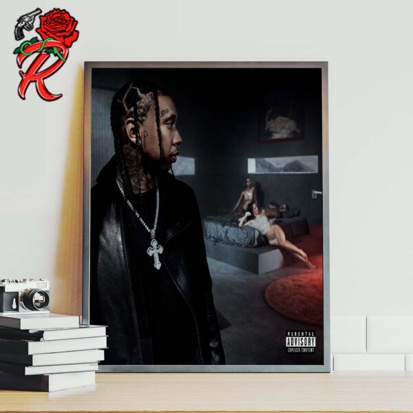 Tyga NSFW Album Cover Photo Out On January 31 2025 Home Decor Poster Canvas