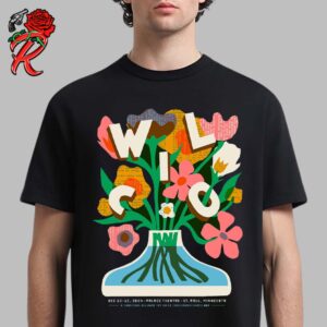 Wilco Poster For Show In St Paul Minnesota At Palace Theatre On December 13-15 2024 A Conscious Alliance Toy Drive Flower Vase Art Unisex T-Shirt